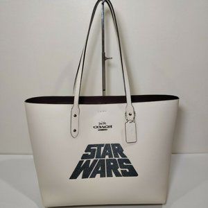 Coash x Star Wars  pebble and raspberry purse